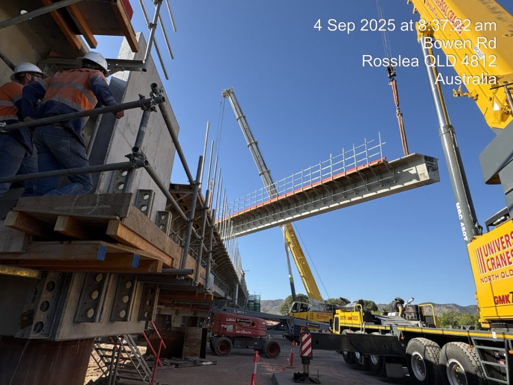Kilcoy Bridge Replacement, SE Qld 76 TCR Bridge 3