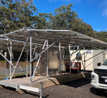Kilcoy Bridge Replacement, SE Qld 195 Mobile Renewal Power System 2